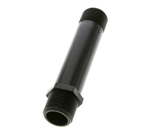 Gewinderohr G1'' Polypropylen (pp) 10bar (140,5psi) FDA 36mm Sechskant