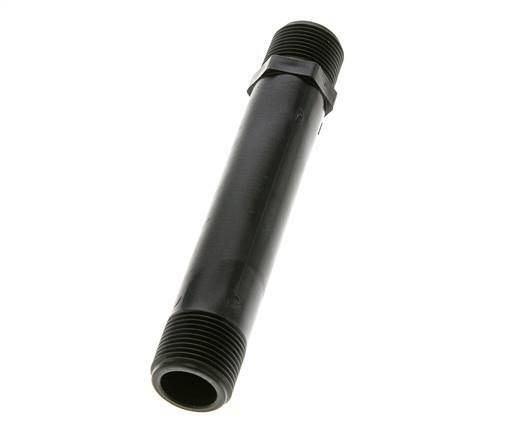 Gewinderohr G3/4'' Polypropylen (pp) 10bar (140,5psi) FDA 27mm Sechskant