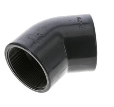45deg Angled Fitting Rp2 1/2'' Female PVC-U 16bar (224.8psi) EN 1452-3