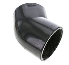 45Grad abgewinkeltes Fitting Rp4'' Innengewinde PVC-U 16bar (224.8psi) EN 1452-3
