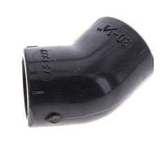 45deg Angled Fitting Rp1/2'' Female PVC-U 16bar (224.8psi) EN 1452-3 [2 Pieces]