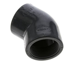 45Grad abgewinkeltes Fitting Rp2'' Innengewinde PVC-U 16bar (224.8psi) EN 1452-3