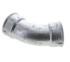 45deg Angled Fitting Rp2'' Female Cast Iron 25bar (351.25psi)
