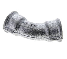 45deg Angled Fitting Rp3/4'' Female Cast Iron 25bar (351.25psi) [2 Pieces]