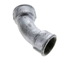 45° abgewinkeltes Fitting Rp1 1/4'' Innengewinde Gusseisen 25bar (351.25psi)