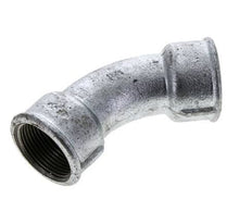 45° abgewinkeltes Fitting Rp1 1/4'' Innengewinde Gusseisen 25bar (351.25psi)