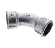 45° abgewinkeltes Fitting Rp1 1/4'' Innengewinde Gusseisen 25bar (351.25psi)