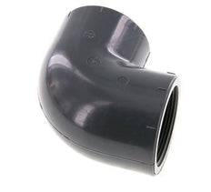 90 Grad abgewinkeltes Fitting Rp2'' Innengewinde PVC-U 16bar (224.8psi) EN 1452-3