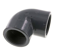 90 Grad abgewinkeltes Fitting Rp2'' Innengewinde PVC-U 16bar (224.8psi) EN 1452-3