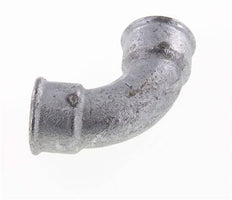 90deg Angled Fitting Rp1'' Female Short Cast Iron 25bar (351.25psi) [2 Pieces]