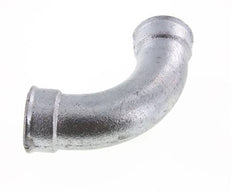 90 Grad abgewinkeltes Fitting Rp2'' Innengewinde lang Gusseisen 25bar (351.25psi)