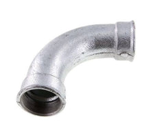 90 Grad abgewinkeltes Fitting Rp2'' Innengewinde lang Gusseisen 25bar (351.25psi)