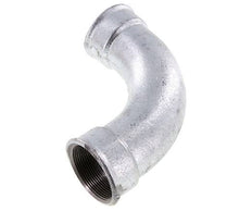 90 Grad abgewinkeltes Fitting Rp2'' Innengewinde lang Gusseisen 25bar (351.25psi)