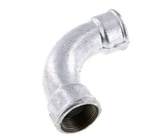 90Grad abgewinkeltes Fitting Rp1 1/4'' Innengewinde lang Gusseisen 25bar (351.25psi)