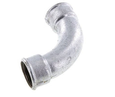 90Grad abgewinkeltes Fitting Rp1 1/4'' Innengewinde lang Gusseisen 25bar (351.25psi)