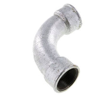 90 Grad abgewinkeltes Fitting Rp1 1/2'' Innengewinde lang Gusseisen 25bar (351.25psi)