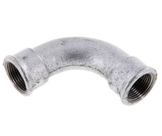 90 Grad abgewinkeltes Fitting Rp1'' Innengewinde lang Gusseisen 25bar (351.25psi)