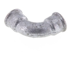 90deg Angled Fitting Rp1/2'' Female Short Cast Iron 25bar (351.25psi) [2 Pieces]