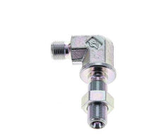 90 Grad abgewinkeltes Fitting G1/8'' Bulkhead Hochdruck Stahl 60° Konus 350bar (4917.5psi) Hydraulik