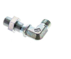 90 Grad abgewinkeltes Fitting G1/4'' Bulkhead Hochdruck Stahl 60° Konus 350bar (4917.5psi) Hydraulisch