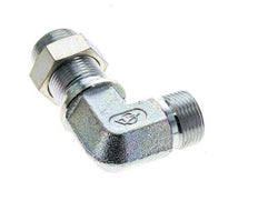 90 Grad abgewinkeltes Fitting G3/4'' Bulkhead Hochdruck Stahl 60° Konus 325bar (4566.25psi) Hydraulisch