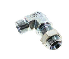 90 Grad abgewinkeltes Fitting G3/4'' Bulkhead Hochdruck Stahl 60° Konus 325bar (4566.25psi) Hydraulisch