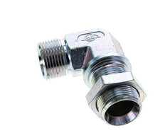 90 Grad abgewinkeltes Fitting G1'' Bulkhead Hochdruckstahl 60° Konus 225bar (3161.25psi) Hydraulik
