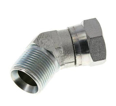 45 Grad abgewinkeltes Fitting G1'' Innengewinde x Außengewinde Hochdruckstahl 60° Konus 150bar (2107.5psi) Hydraulisch