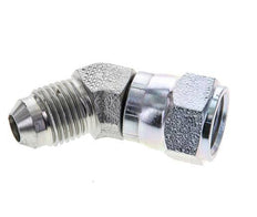 45deg JIC Angled Fitting UNF 1/2''-20 Male x Female Steel 275bar (3863.75psi)