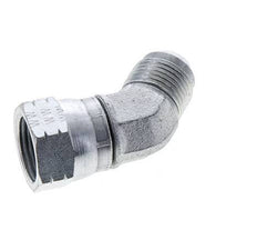 45° JIC-Winkelfitting UNF 7/8''-14 Außengewinde x Innengewinde Stahl 210bar (2950,5psi)