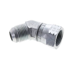 45° JIC-Winkelfitting UNF 7/8''-14 Außengewinde x Innengewinde Stahl 210bar (2950,5psi)