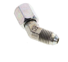 45° JIC-Winkelfitting UNF 7/16''-20 Außengewinde x Innengewinde Stahl 310bar (4355,5psi)