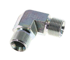 90-Grad-Winkelfitting G3/8'' Hochdruck-Stahl 60° Konus 325bar (4566.25psi) Hydraulik