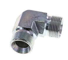 90 Grad abgewinkeltes Fitting G3/4'' Hochdruckstahl 60° Konus 325bar (4566.25psi) Hydraulisch