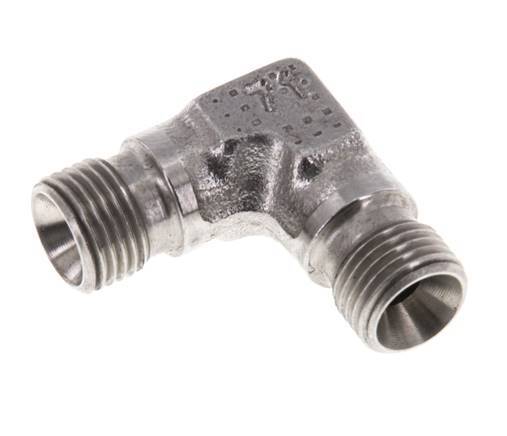 90 Grad abgewinkeltes Fitting G1/8'' Hochdruck-Edelstahl 60° Konus 400bar (5620.0psi) Hydraulisch
