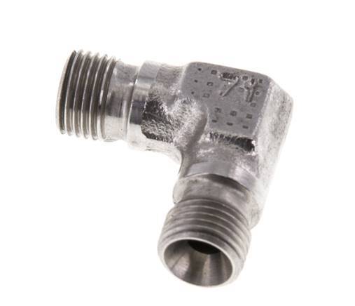 90 Grad abgewinkeltes Fitting G1/8'' Hochdruck-Edelstahl 60° Konus 400bar (5620.0psi) Hydraulisch