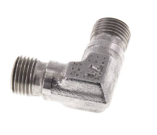 90 Grad abgewinkeltes Fitting G1/8'' Hochdruck-Edelstahl 60° Konus 400bar (5620.0psi) Hydraulisch