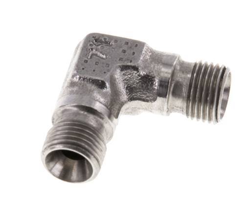 90 Grad abgewinkeltes Fitting G1/8'' Hochdruck-Edelstahl 60° Konus 400bar (5620.0psi) Hydraulisch