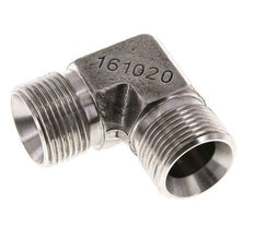 90 Grad abgewinkeltes Fitting G3/4'' Hochdruck-Edelstahl 60° Konus 325bar (4566.25psi) Hydraulisch