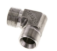 90 Grad abgewinkeltes Fitting G3/4'' Hochdruck-Edelstahl 60° Konus 325bar (4566.25psi) Hydraulisch