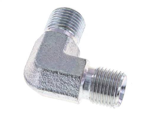 90 Grad abgewinkeltes Fitting G1/8'' Hochdruck-Stahl 60° Konus 400bar (5620.0psi) Hydraulisch