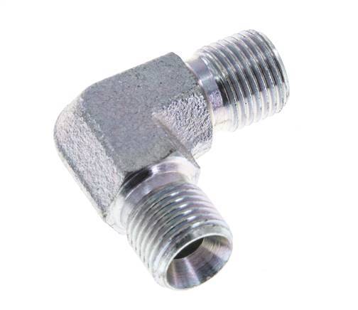 90 Grad abgewinkeltes Fitting G1/8'' Hochdruck-Stahl 60° Konus 400bar (5620.0psi) Hydraulisch