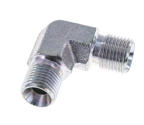 90 Grad abgewinkeltes Fitting G1/8'' Hochdruck-Stahl 60° Konus 400bar (5620.0psi) Hydraulisch