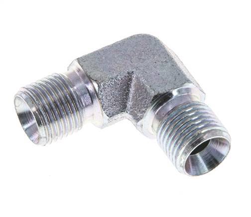 90 Grad abgewinkeltes Fitting G1/8'' Hochdruck-Stahl 60° Konus 400bar (5620.0psi) Hydraulisch