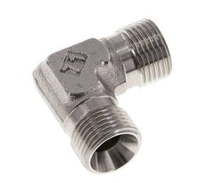90-Grad-Winkelfitting G3/8'' Hochdruck-Edelstahl 60° Konus 325bar (4566.25psi) Hydraulik