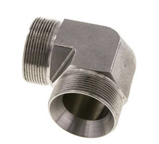 90 Grad abgewinkeltes Fitting G2'' Hochdruck-Edelstahl 60° Konus 175bar (2458.75psi) Hydraulisch