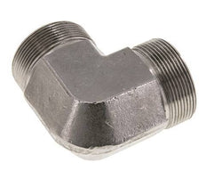 90 Grad abgewinkeltes Fitting G2'' Hochdruck-Edelstahl 60° Konus 175bar (2458.75psi) Hydraulisch
