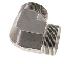 90 Grad abgewinkeltes Fitting G2'' Hochdruck-Edelstahl 60° Konus 175bar (2458.75psi) Hydraulisch