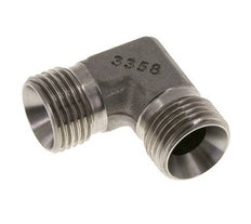 90deg Angled Fitting G1/2'' High Pressure Stainless Steel 60° Cone 350bar (4917.5psi) Hydraulic