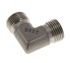 90 Grad abgewinkeltes Fitting G1/2'' Hochdruck-Edelstahl 60° Konus 350bar (4917.5psi) Hydraulisch